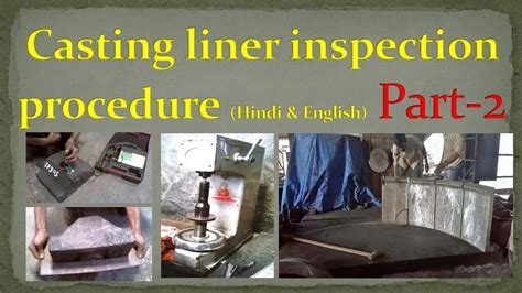 casting impact test|casting inspection process.